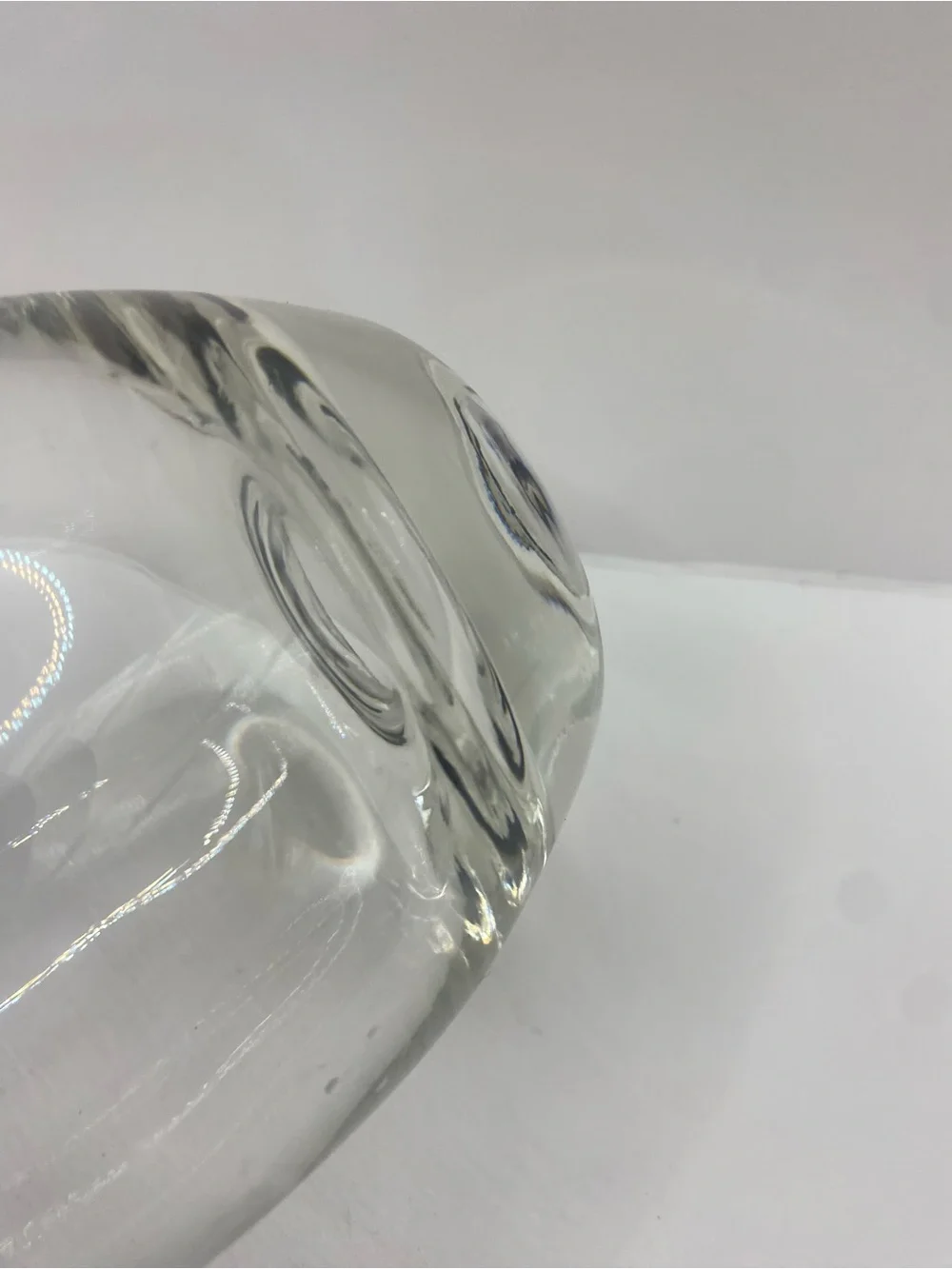 Vintage Dorothy Thorpe Silver Crystal Cocktail Pitcher & Roly Poly Glass